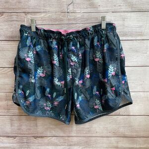 RAINFOREST SWIM TRUNKS IN FLAMINGO‎ PRINT